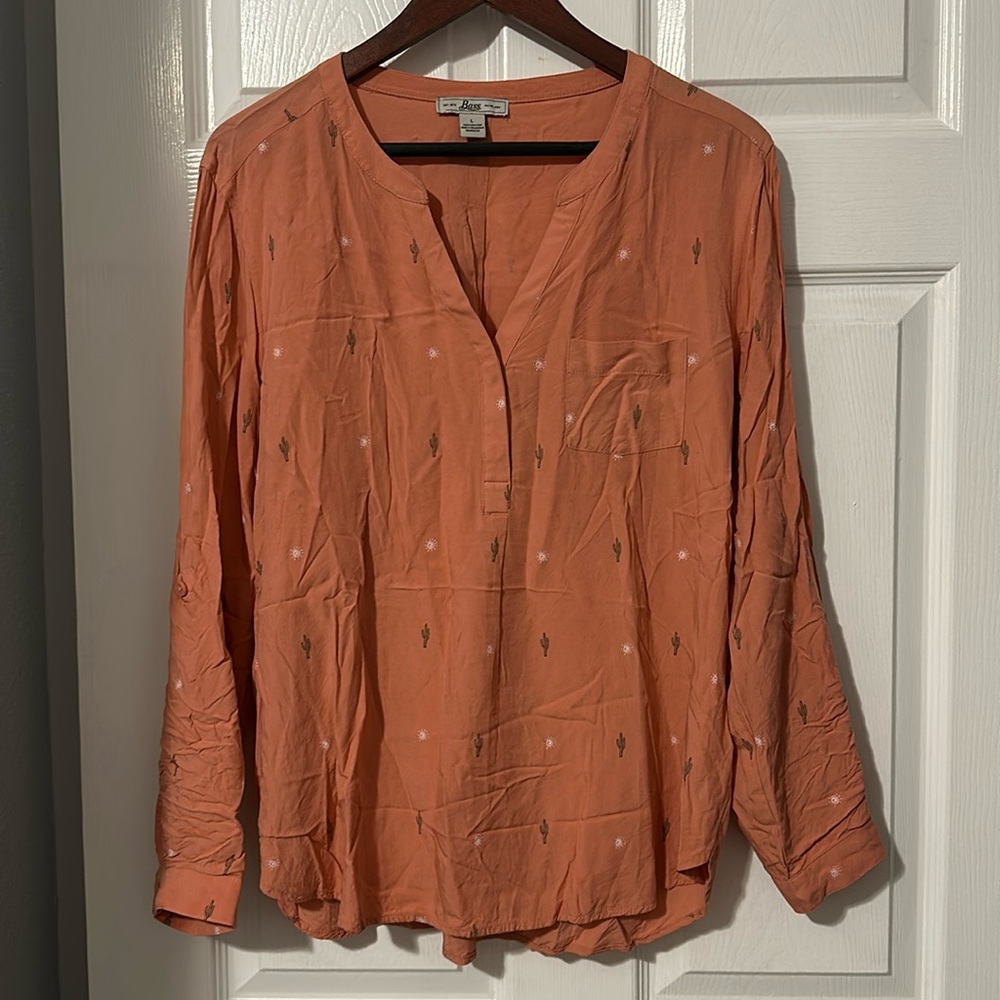 Bass cactus and sunshine blouse